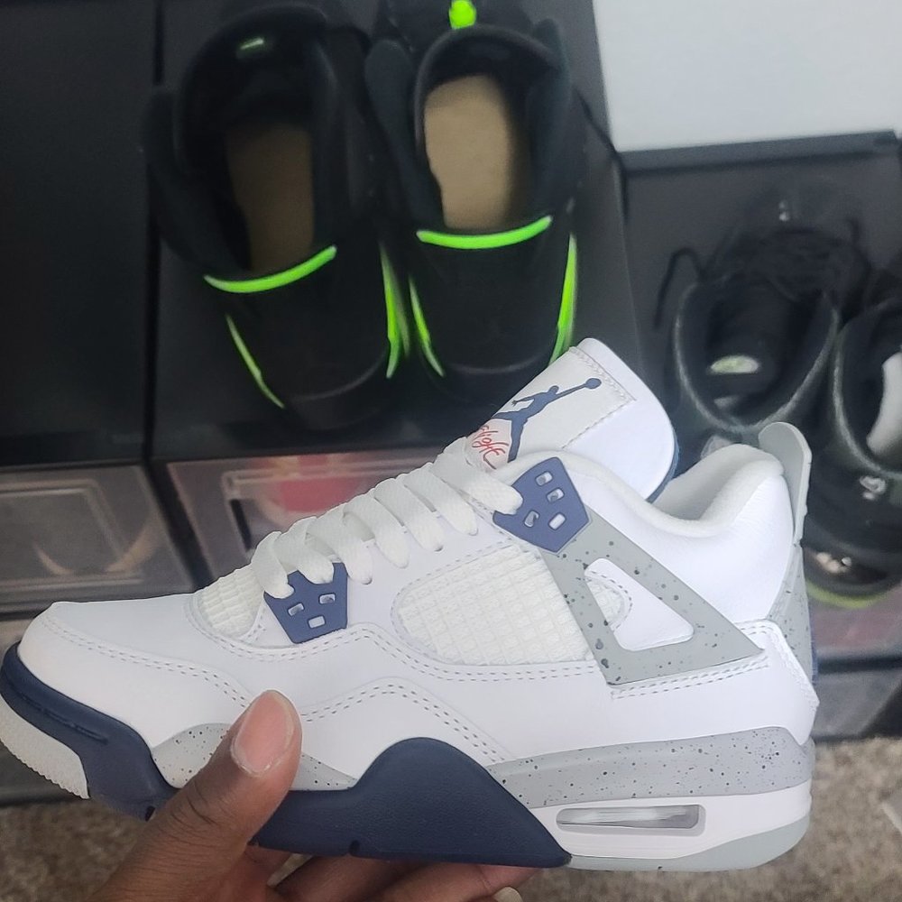 Jordan Retro 4 "Midnight Navy" - Picture 6 of 7